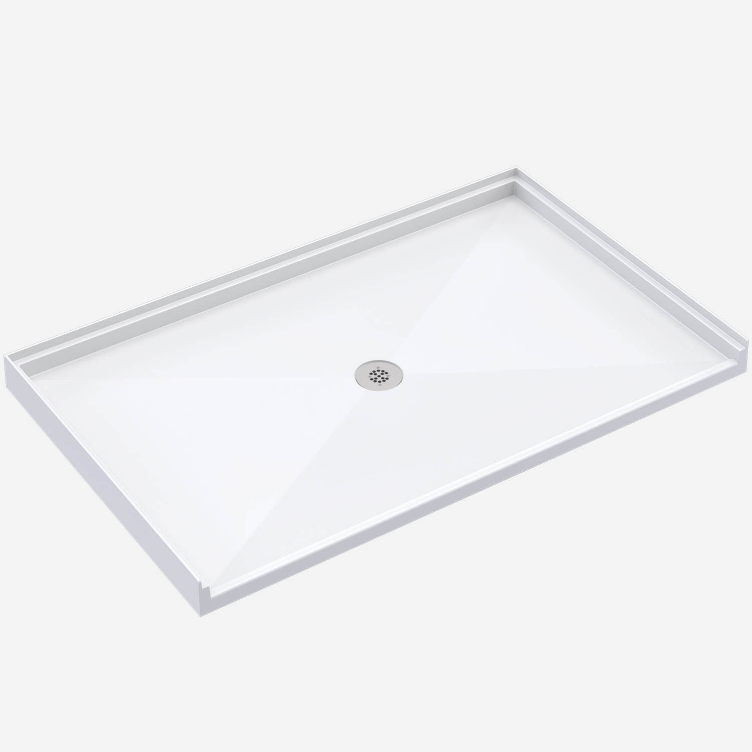 BestCare® Ligature-Resistant Solid Surface Shower Base - ADA BestCare® Ligature-Resistant Solid Surface Shower Base - ADA