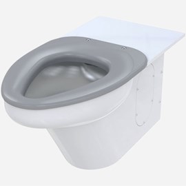 Ligature-Resistant Toilet, Wall Supply, On-Floor, Wall ...