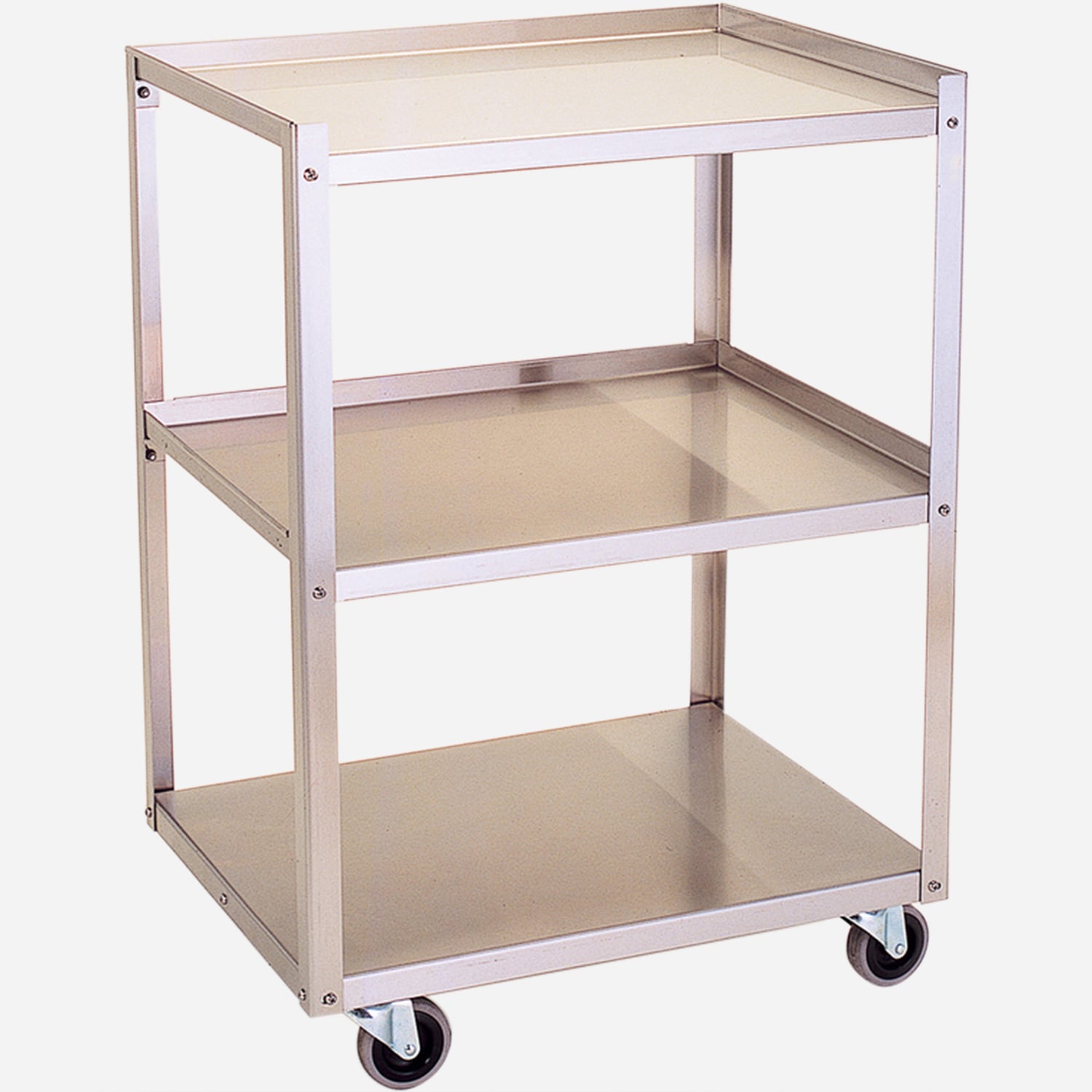 Assembled Utility Cart Stainless Steel 16 x 21 x 30" UCA1 Whitehall Manufacturing