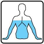 below shoulder
